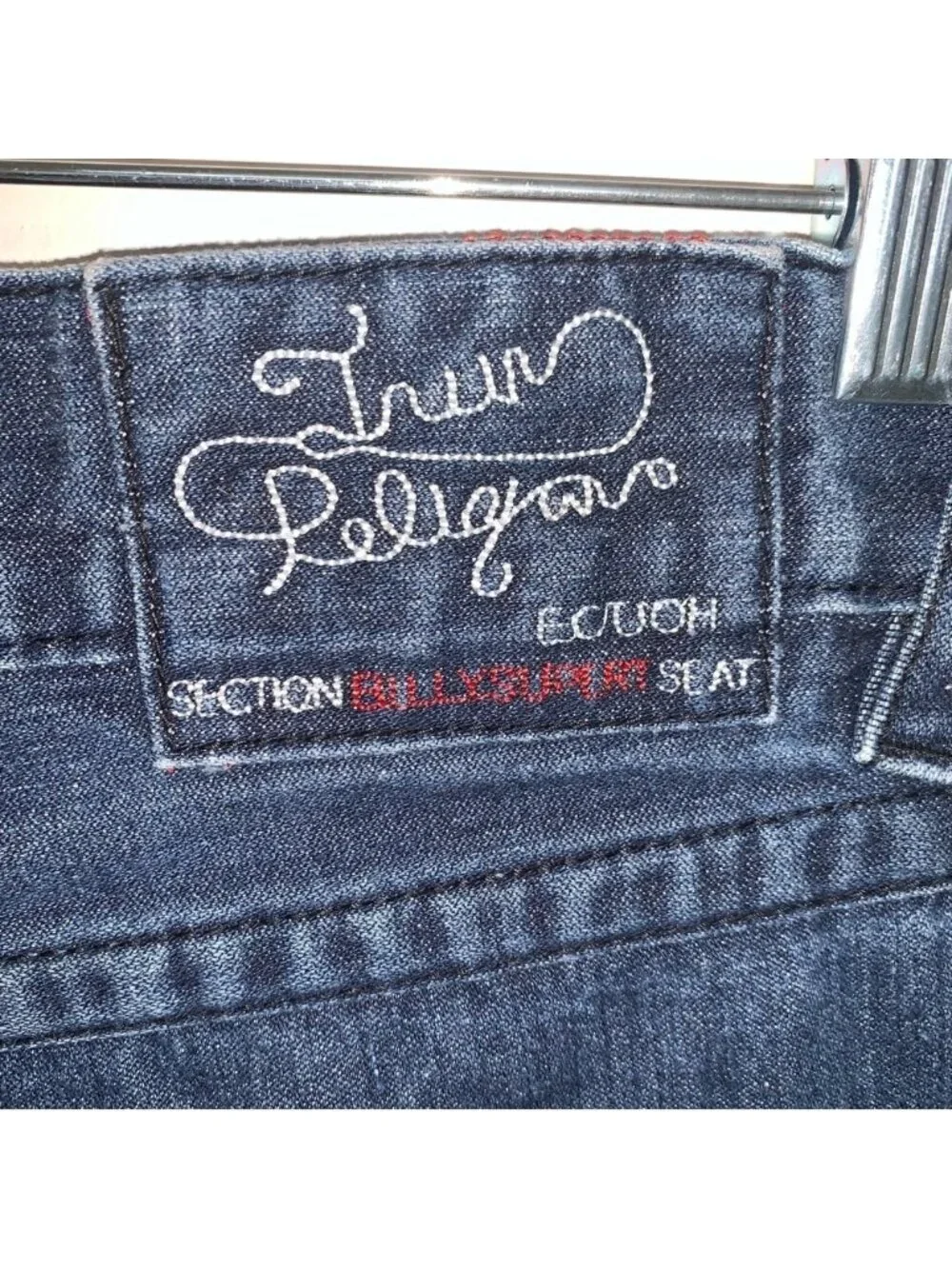 True Religion Blue Straight Jeans Classic Style 32
